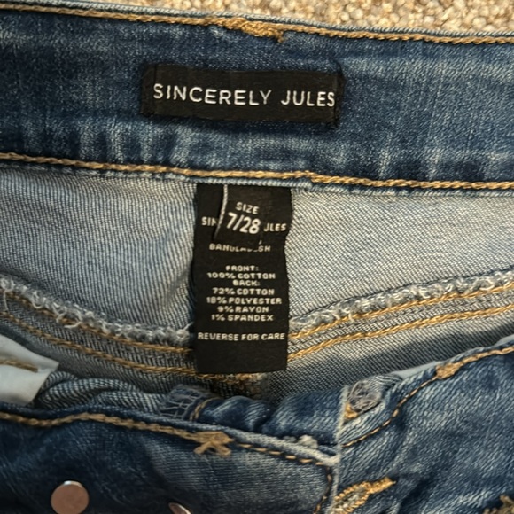 Sincerely Jules Jeans Sz 7 - Picture 4 of 7